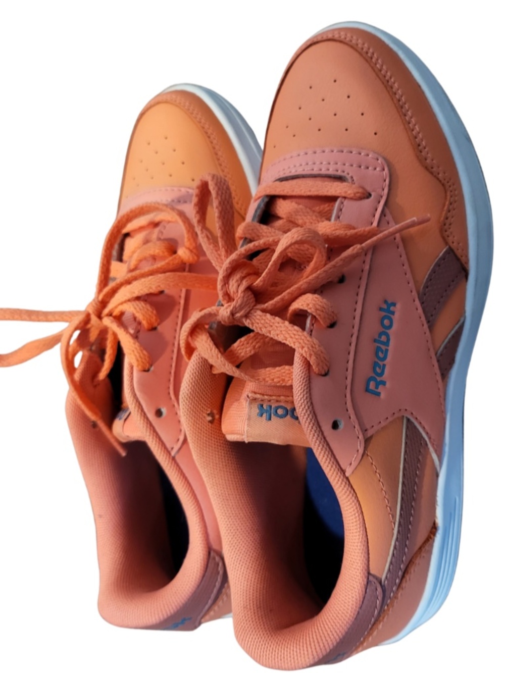 Reebok Royal Foam Lite Neon Orange Sneakers Women's 5.5